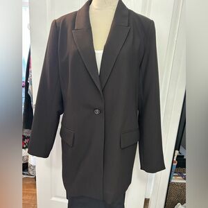 Nine West Dark Brown Blazer